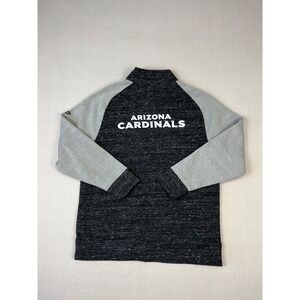 Arizona Cardinals Jacket Mens XL Gray Full Zip NFL Fanatics Sweatshirt